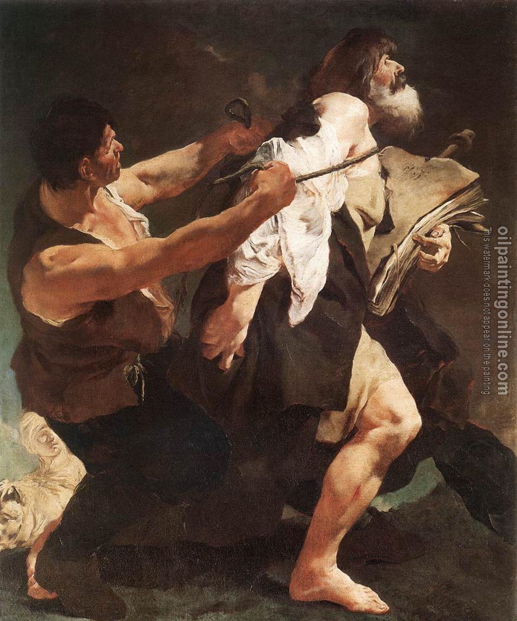 Piazzetta, Giovanni Battista - St. James Led to Martyrdom